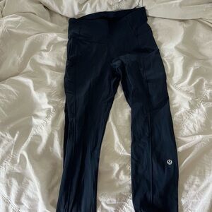 Lululemon Swift Speed Navy Leggings